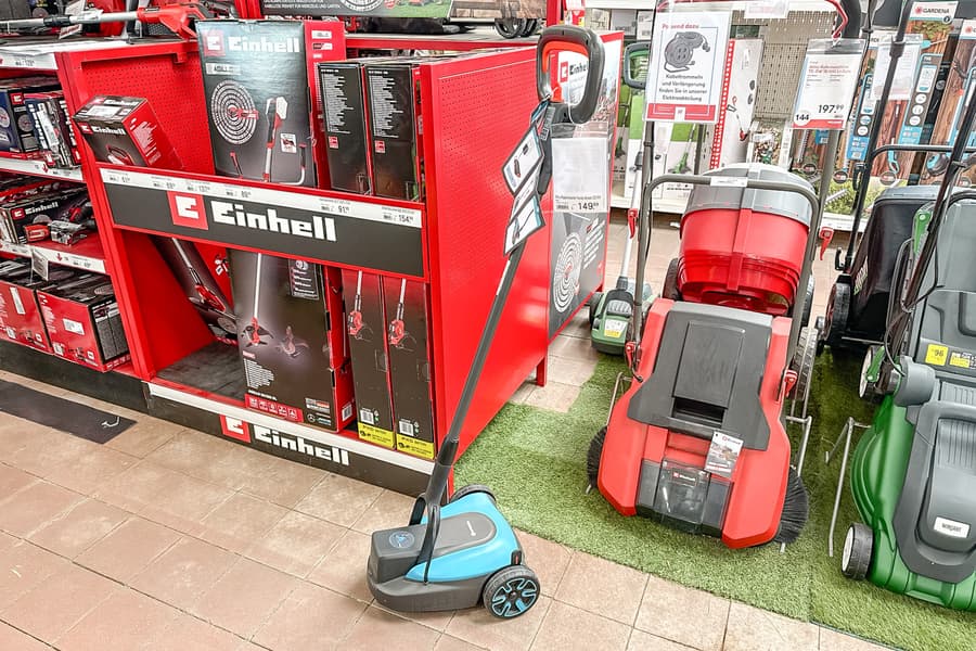 Akku Rasenmäher Gardena Handy Mower 22/18 V 